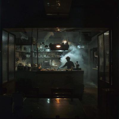 Uma cozinha sombria que destaca apenas a comida: assim é o modelo Dark Kitchen de restaurante